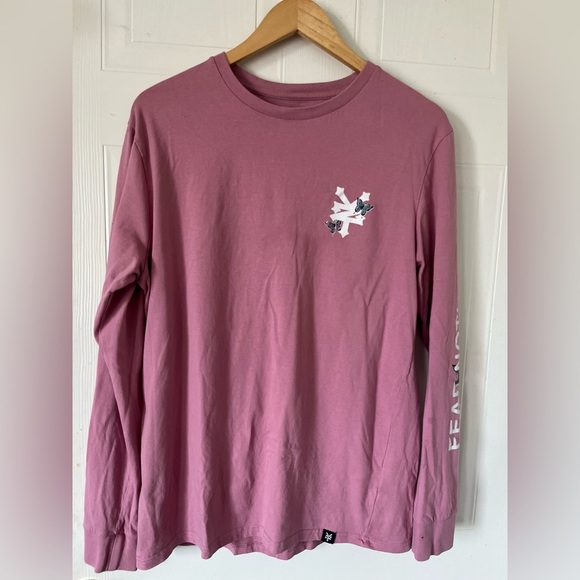 ZOO YORK Pink Skateboard Butterfly Long-sleeve Shirt - Picture 2 of 10